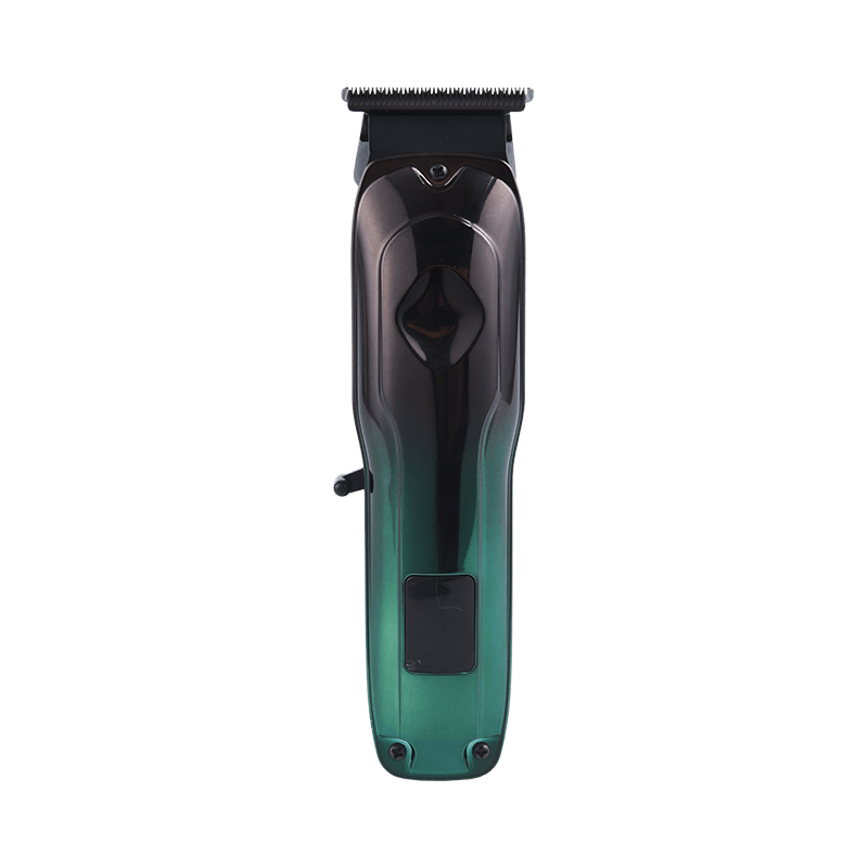Cuchillo para cortar el pelo equilibrado de titanio negro